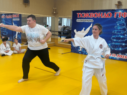 В Ставрополе прошел первый турнир по адаптивному тхэквондо ГТФ среди особых детей