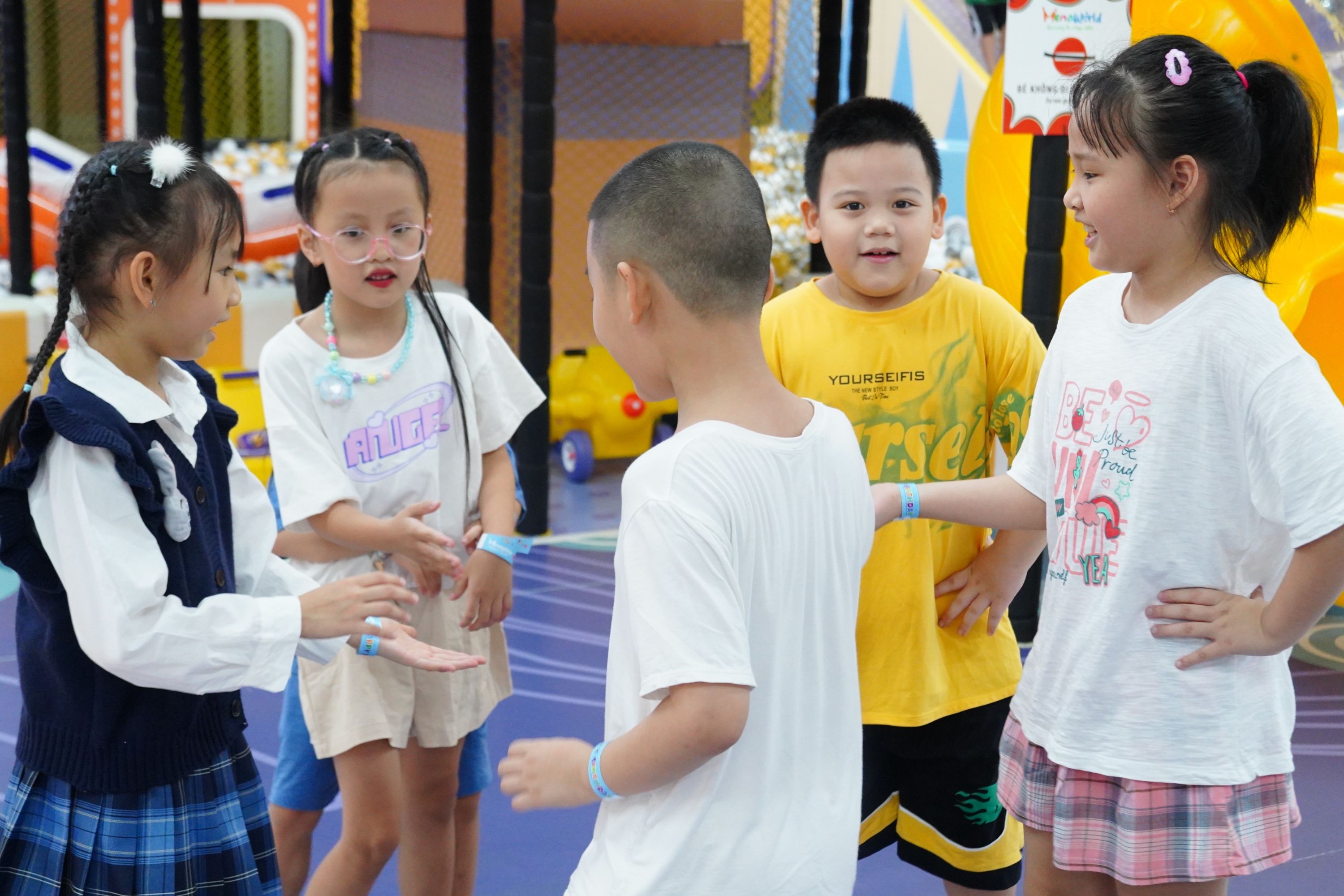 Không gian vui chơi thỏa thích