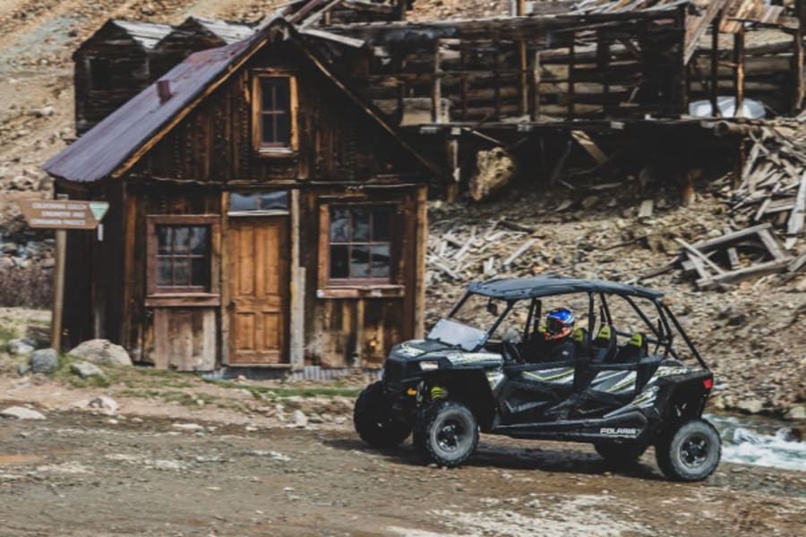 Polaris ATV at Animas Forks