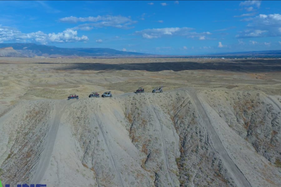 Off-roading trails near Grand Junction, Colorado