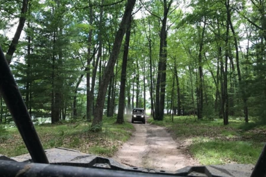 Dirt ORV trail 