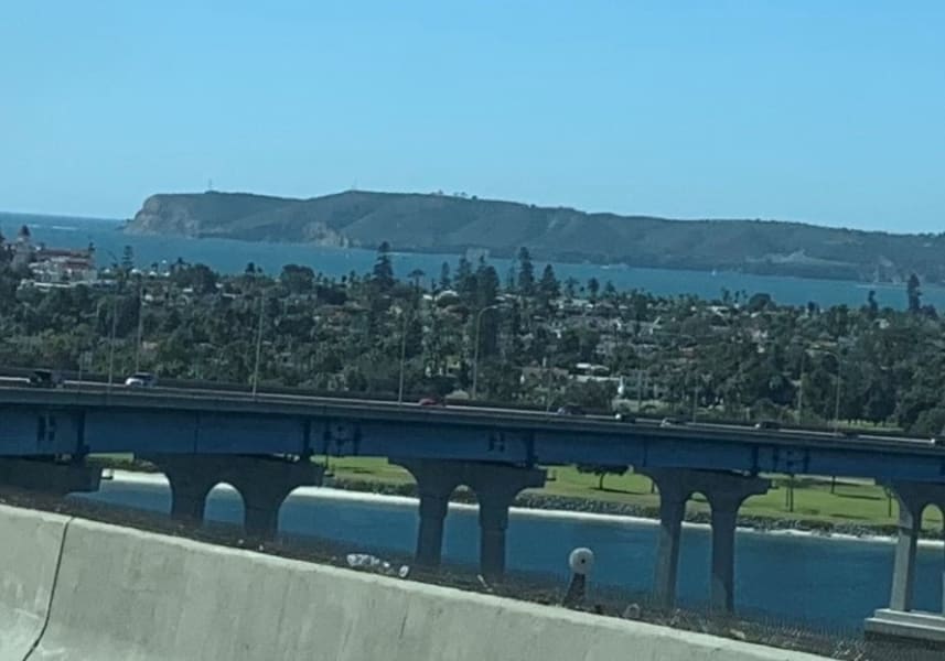 Coastal view near San Diego