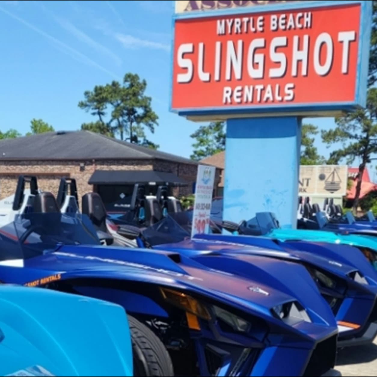 Slingshot Rentals Myrtle Beach, South Carolina Polaris Adventures