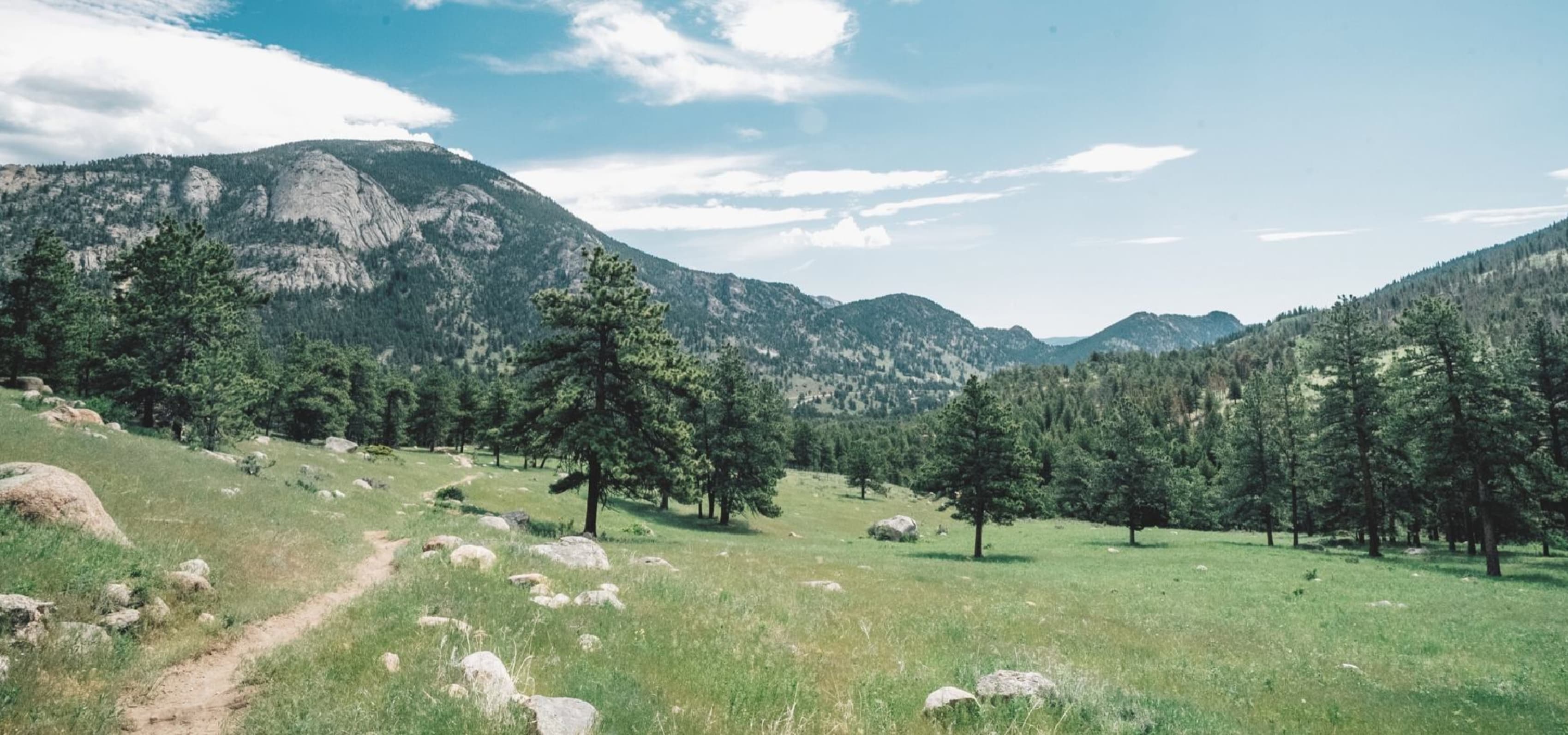 Colorado mountain top