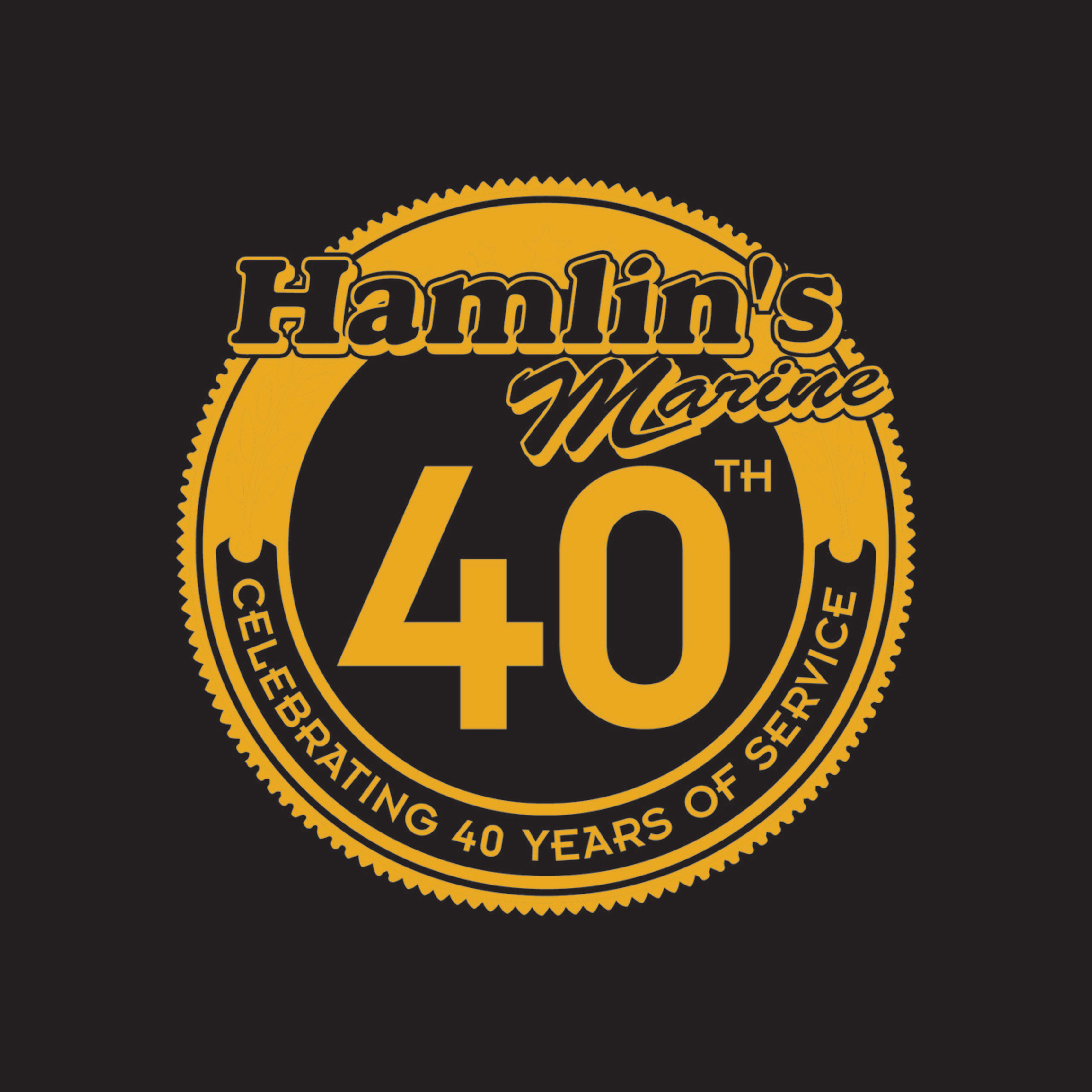 Hamlin's Marine logo