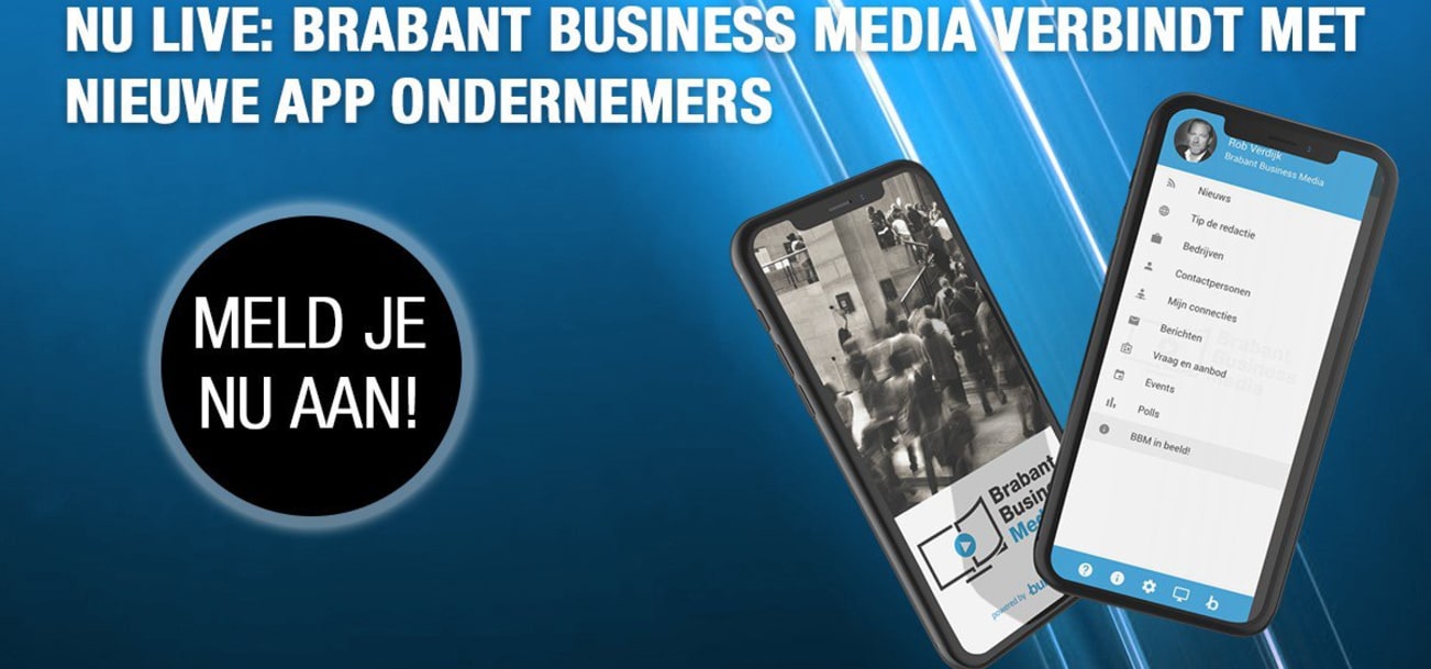 Brabant Business Media verbindt met nieuwe app ondernemers