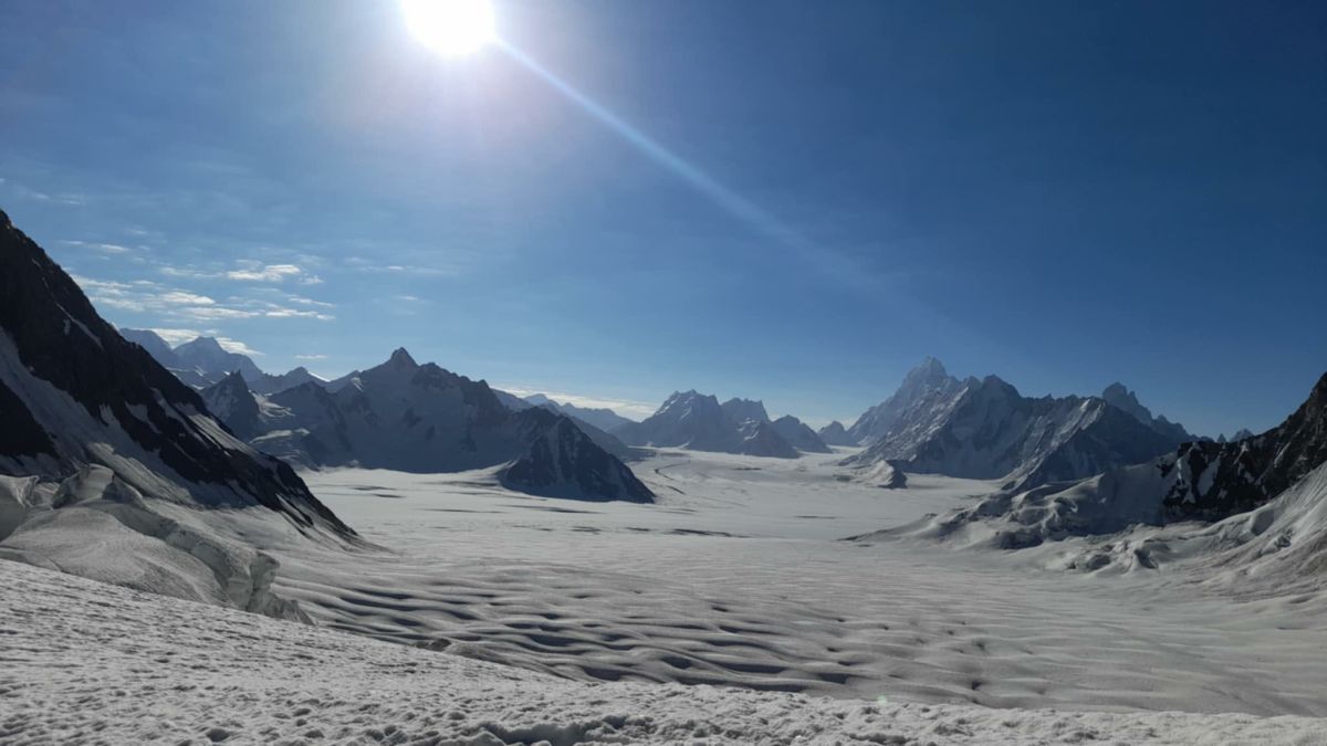 View from Snow lake