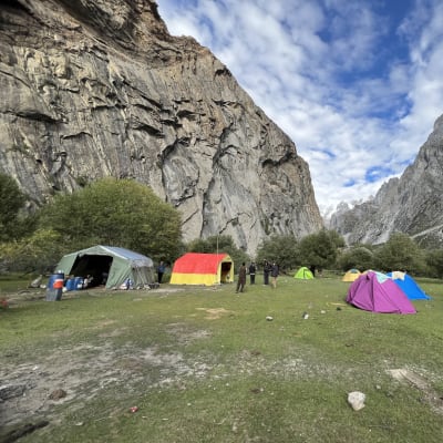 Tens at Mingulo broq campsite