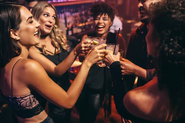 Night club atmosphere