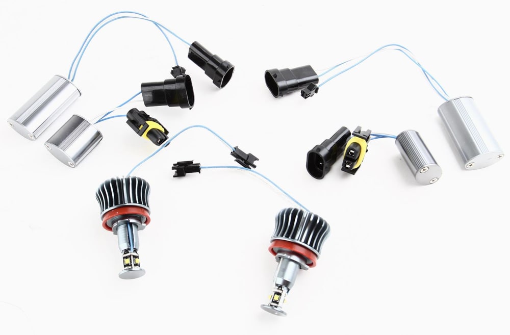 LED pæresett H8 
Angel Eyes