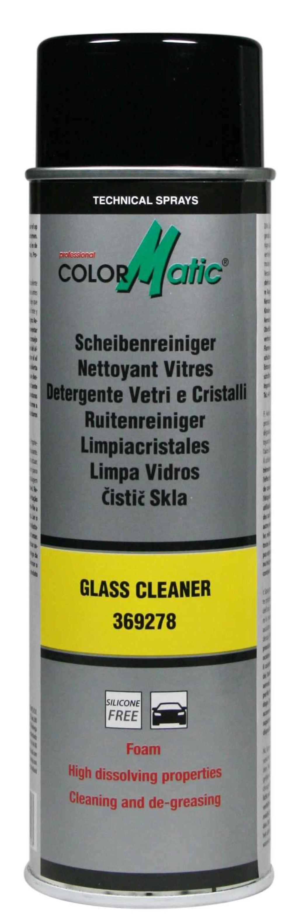 Silikonfri
Glass Cleaner 100%