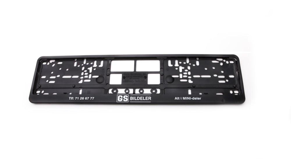Skiltplate/holder
MINI