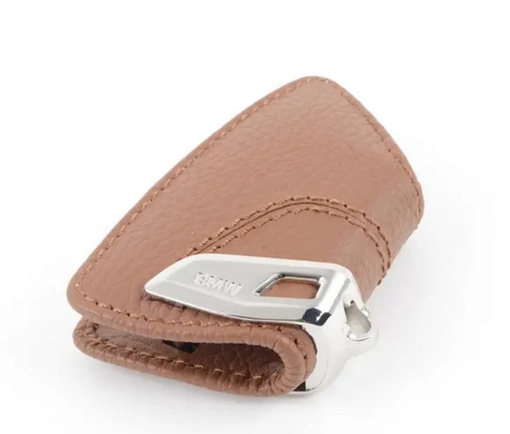 Nøkkeletui m/rustfri stålklemme