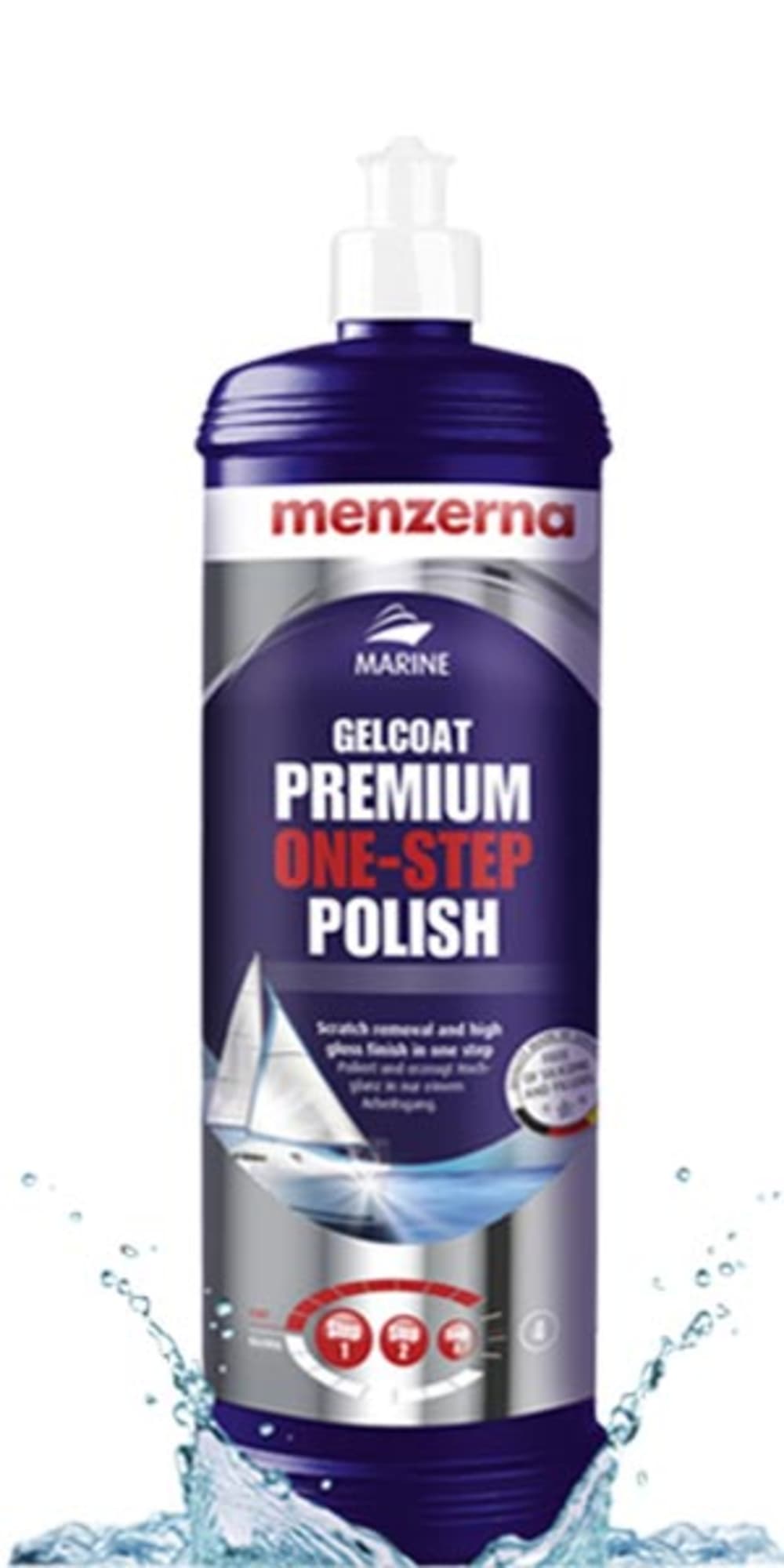 Marine poleringsmiddel
1 steg polering