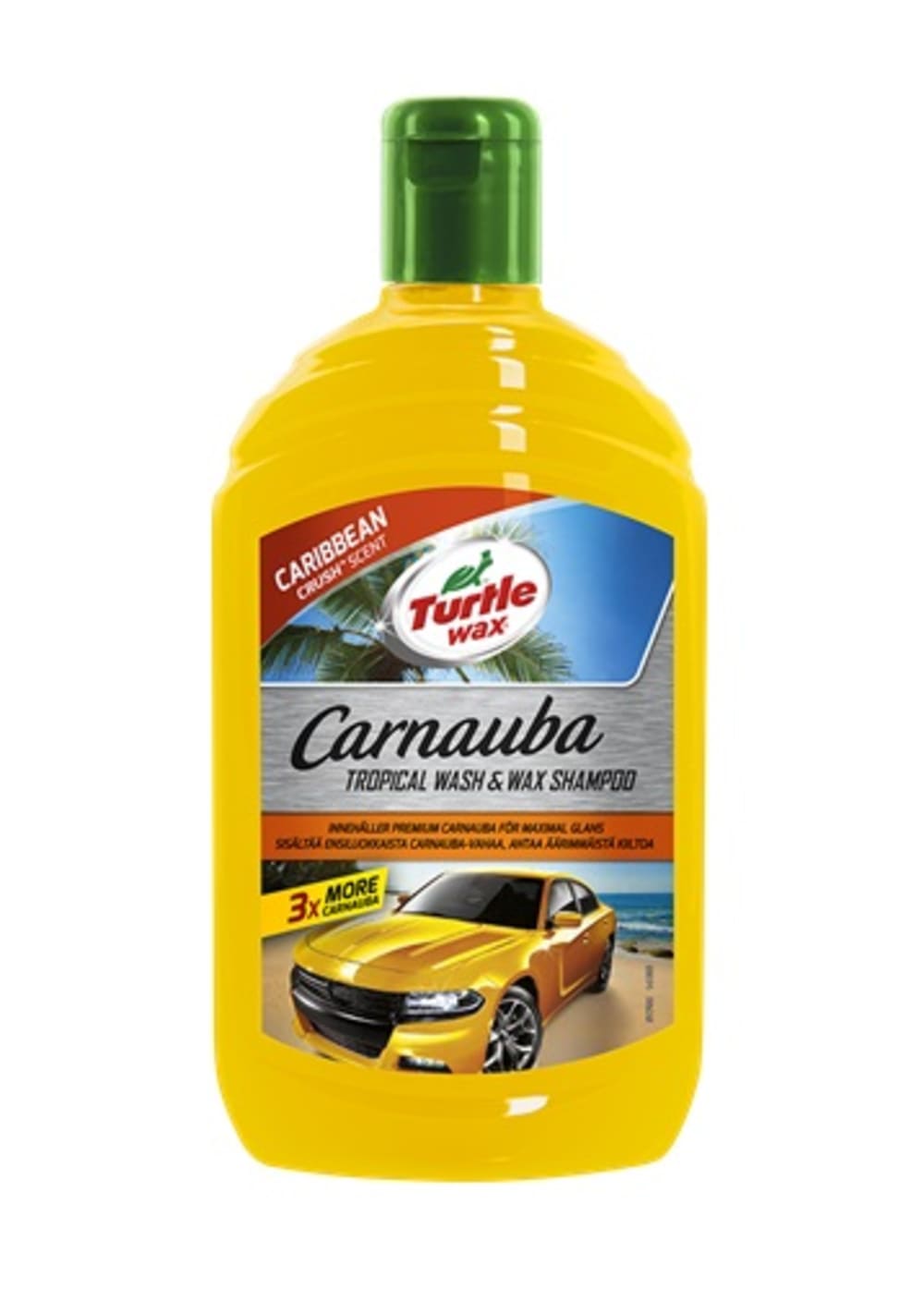 Bilshampo med voks
Carnauba Tropical