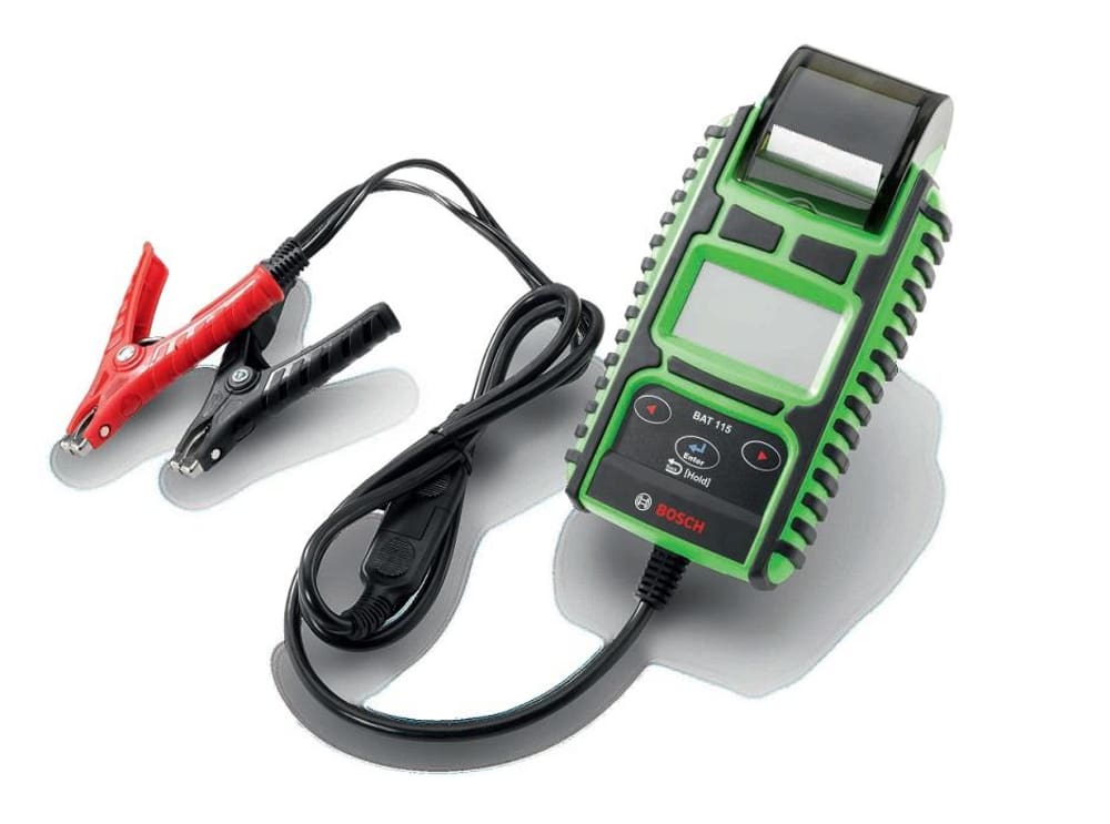 Batteritester Proff
med utskrift