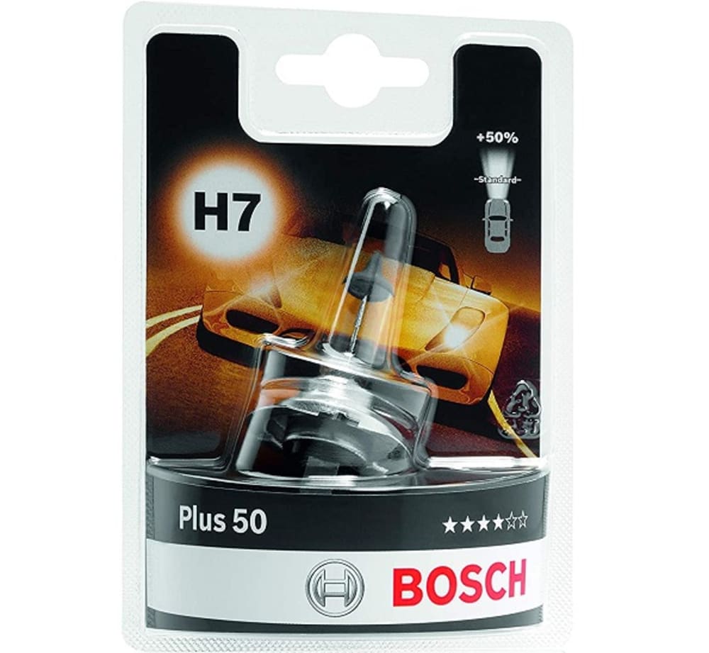 Plus 50 lyspære
stykkvis - H7