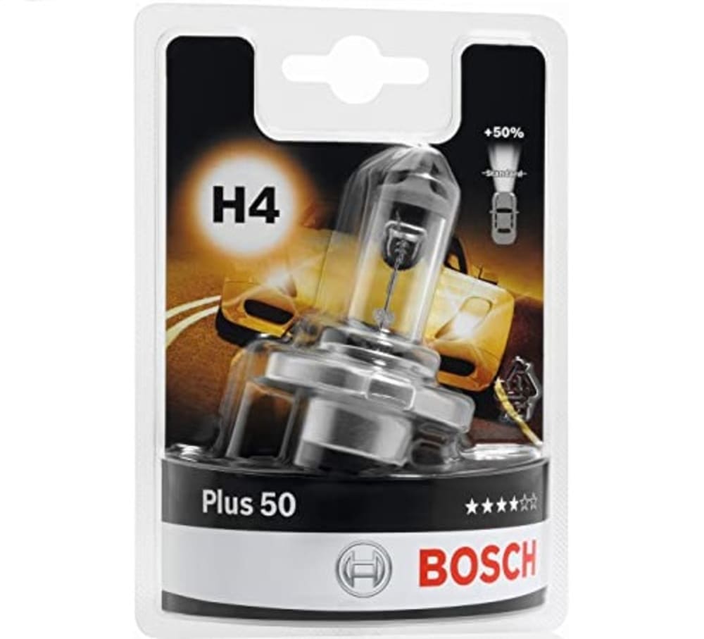 Plus 50 lyspære
stykkvis - H4