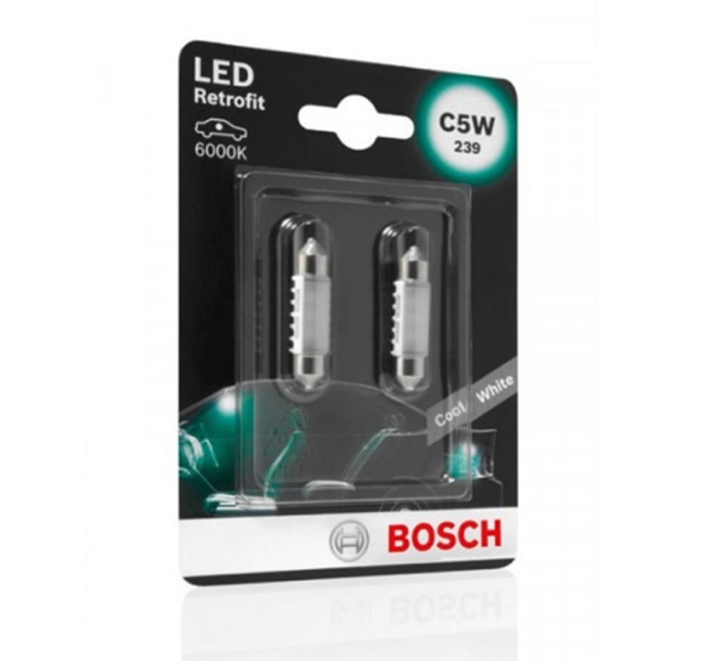 LED Retrofit lyspære
36 mm - sett - C5W