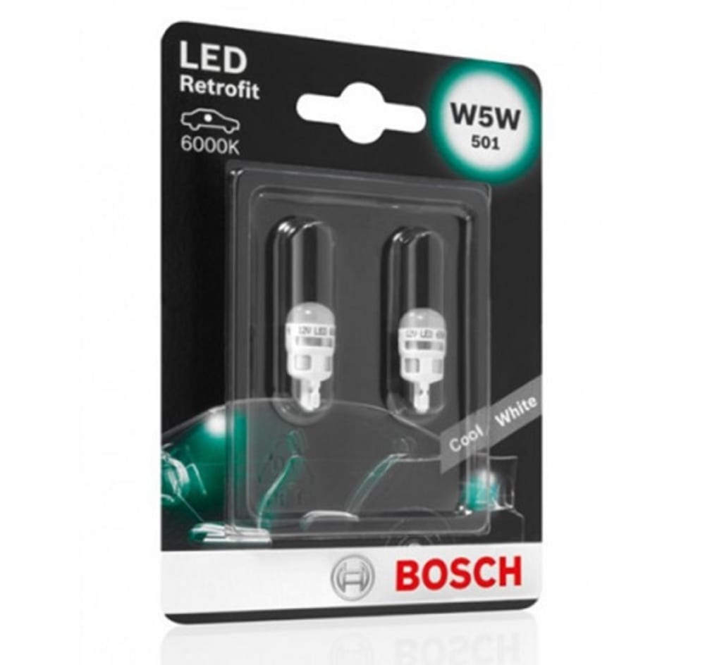 LED Retrofit lyspære
sett - W5W/T10