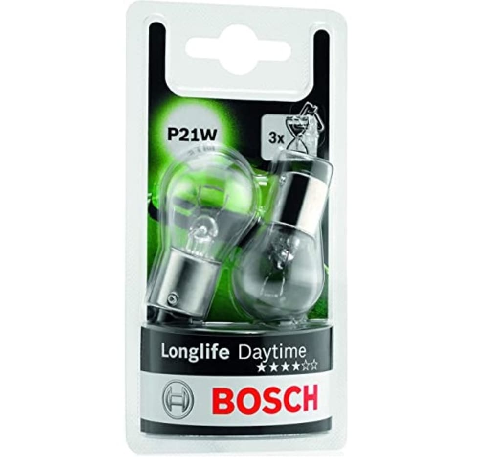 Longlife Daytime lyspære
sett - P21W