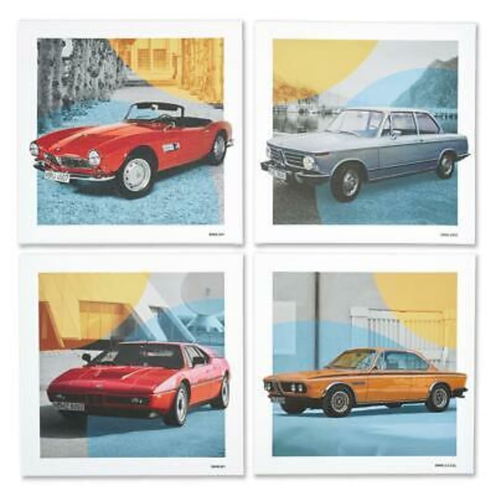 BMW Classic Lerretbilder set