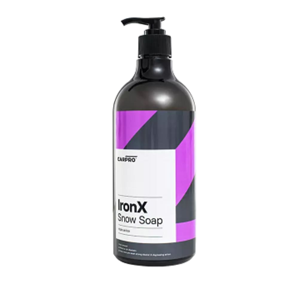 Bilshampo IronX Snow Soap
Høytskummende