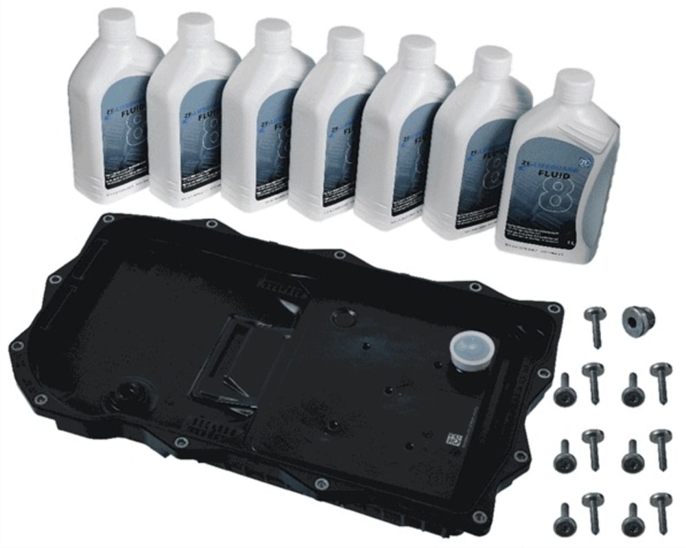 Servicekit med olje
Automat 8 gir