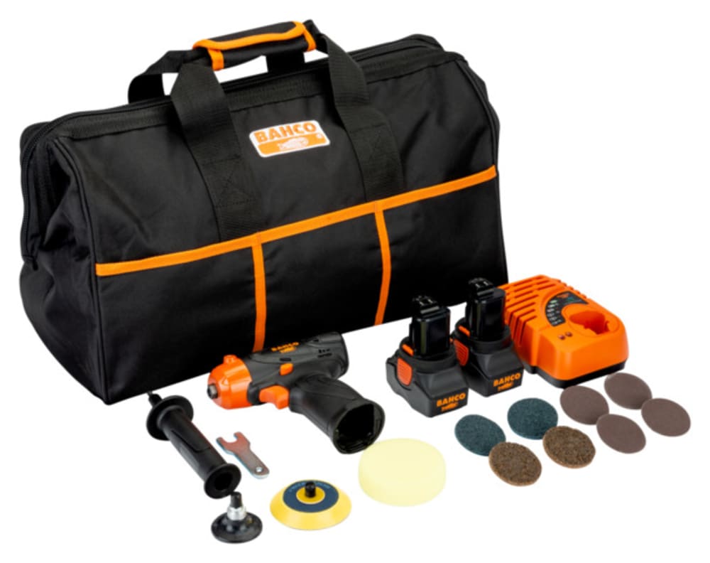 Polerings/slipepakke
Bahco 14V Roterende