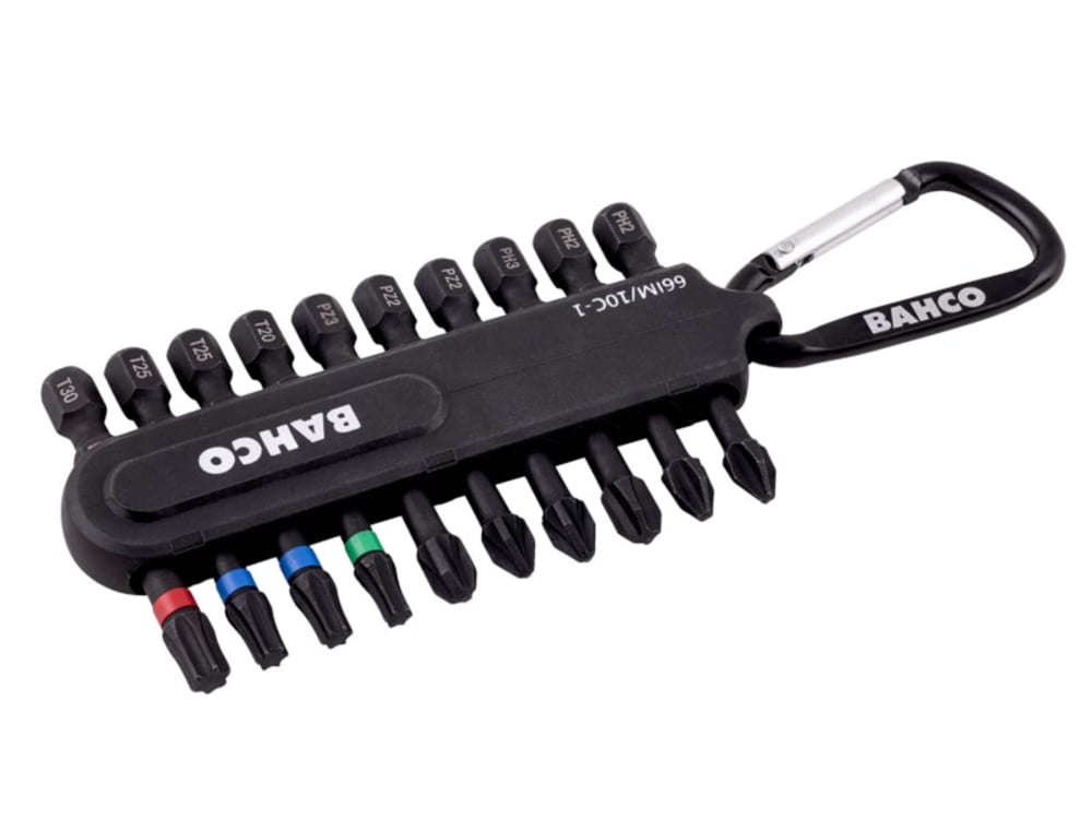 Kraft bitssett med belteklips
10 deler langbits