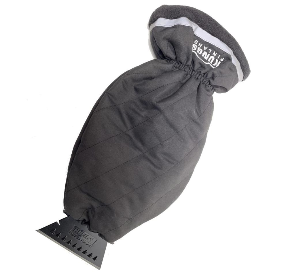 Isskrape med vott
Svart med refleks