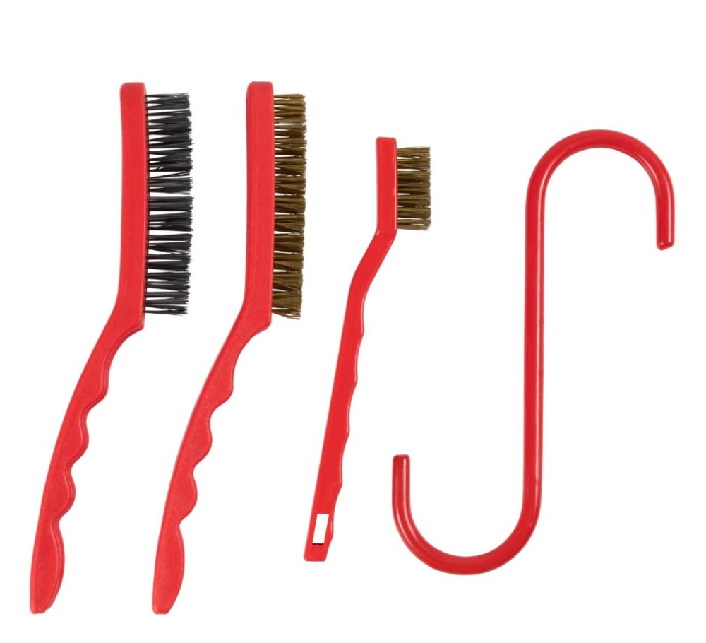 Børstesett
med opphengskrok
