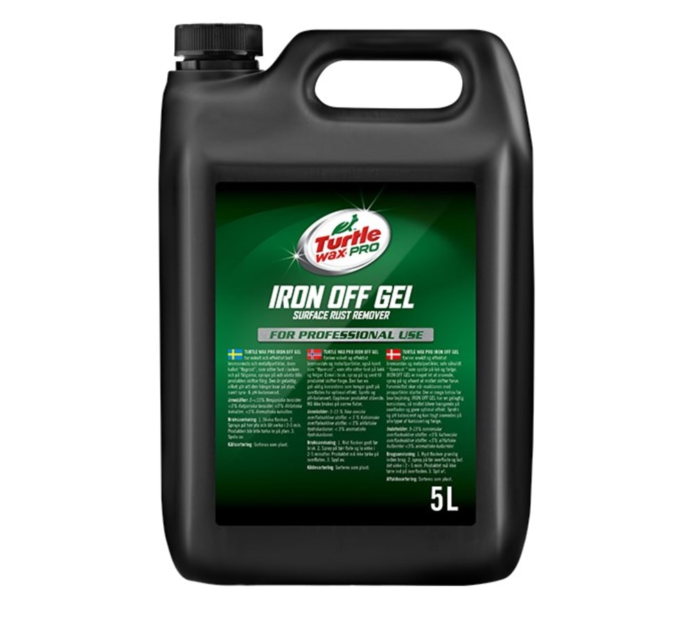 Metallpartikkelfjerner
Pro Iron-Off Gel