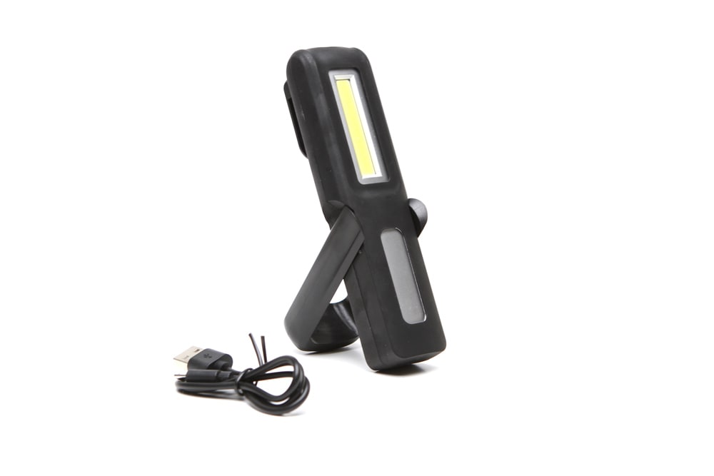 Håndlykt oppladbar 
med magnet