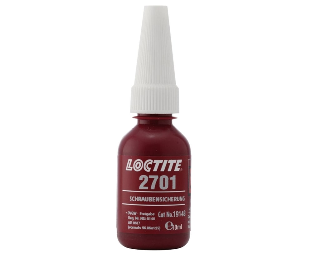 Loctite 2701
Sterk skruelåsing, oljetolerant