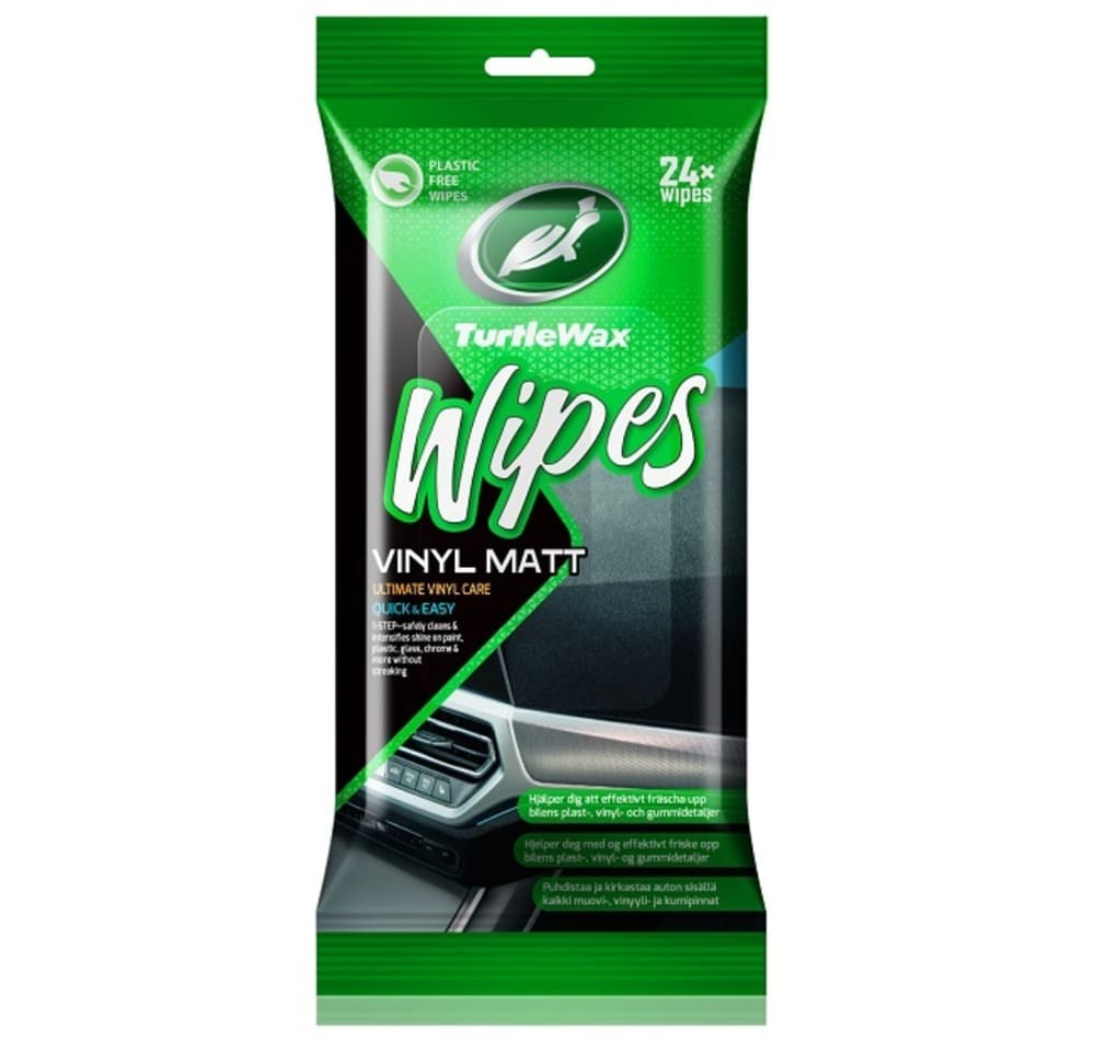 Vinyl Matt Wipes
Flatpack