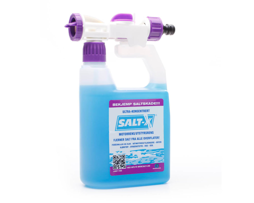 Saltfjerner konsentrat
Salt-X med mikser