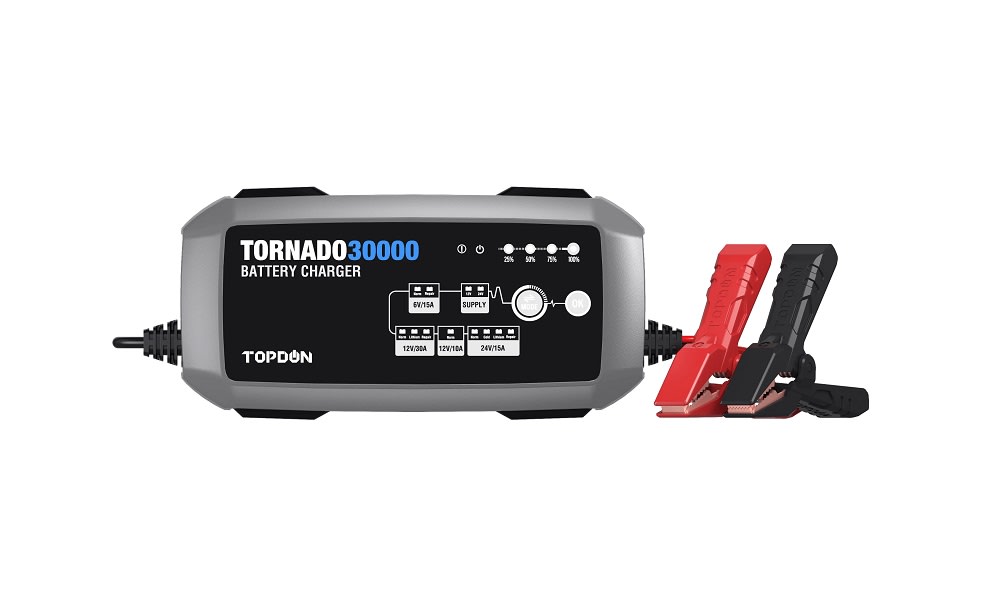 Tornado 30000 smart-
batterilader