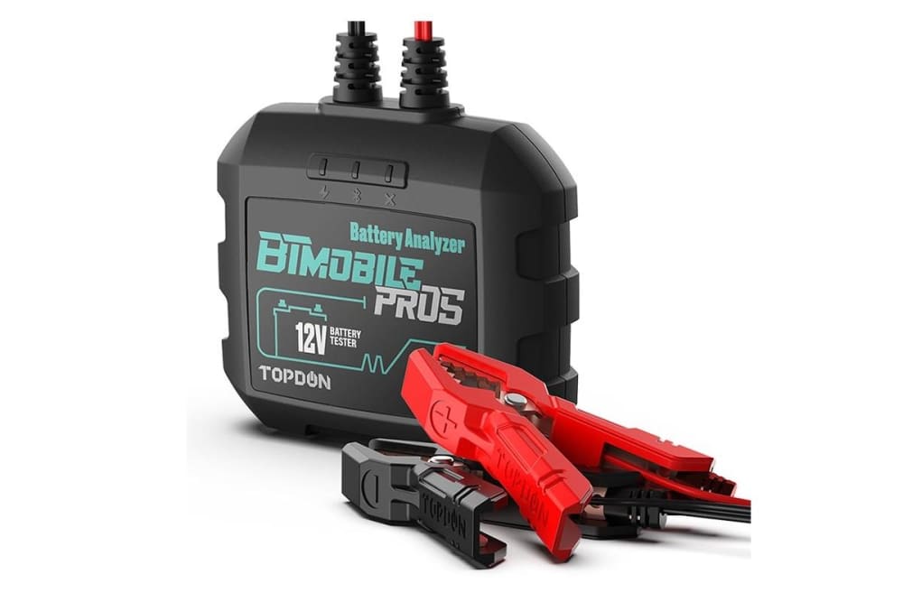 Batteritester 
blåtann