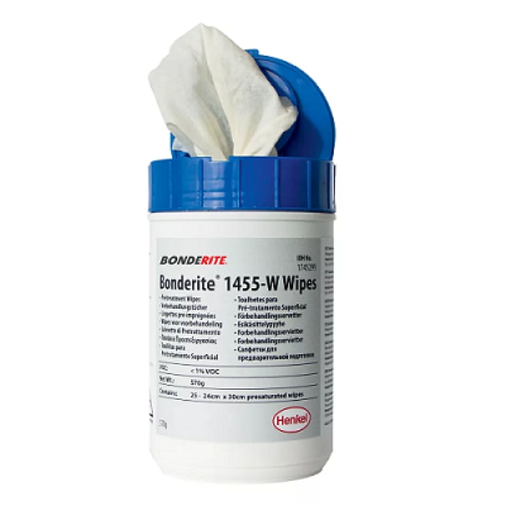 Bonderite M-NT 1455 W WIPES
Vannbasert wipes