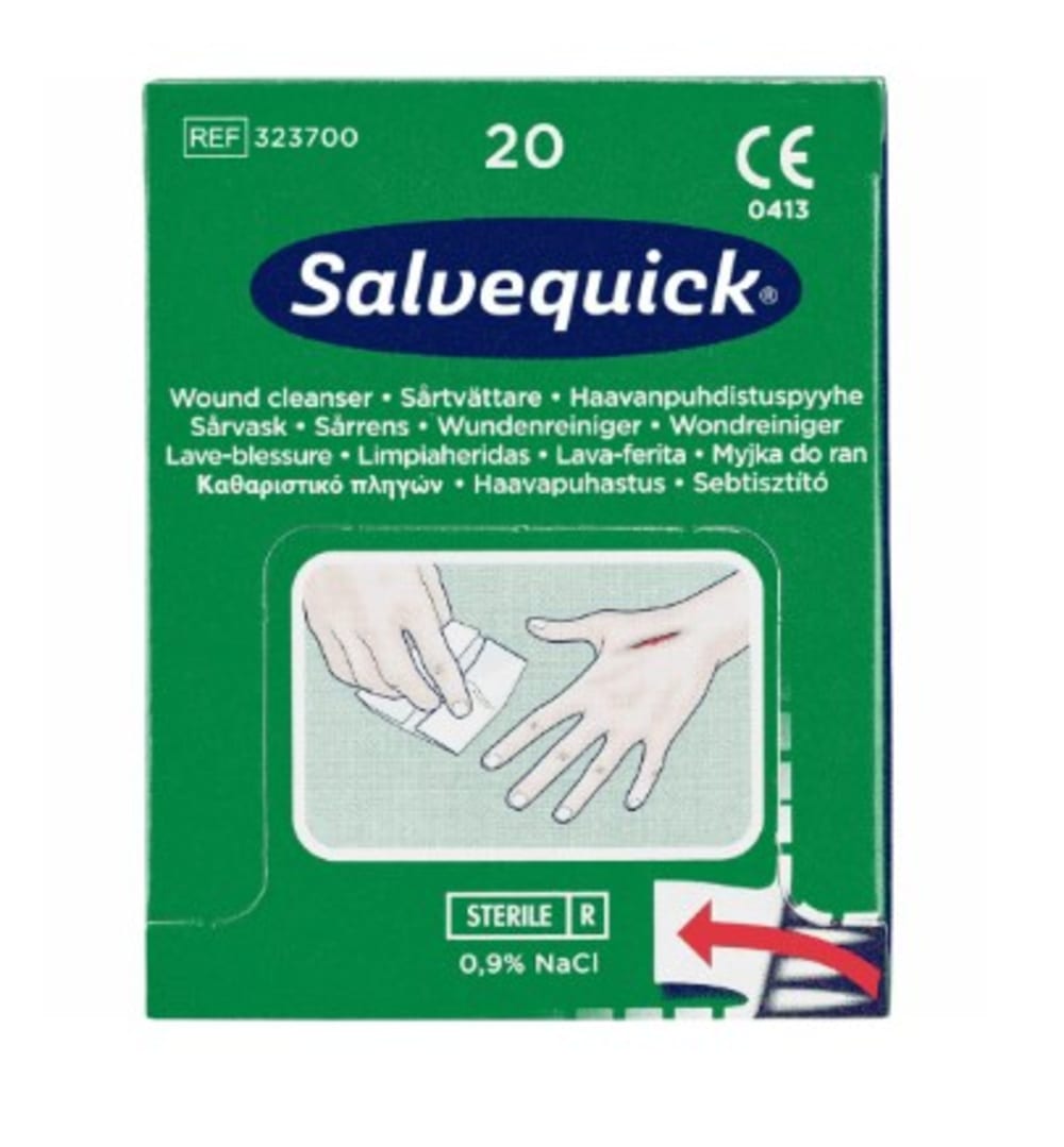Sårvask våtservietter