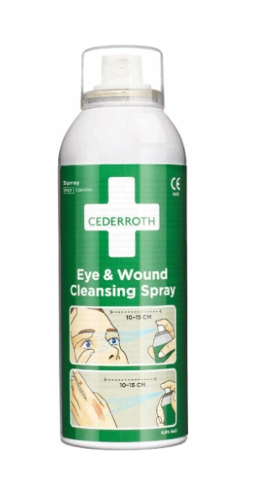 Rensespray for sår/øye
150ml