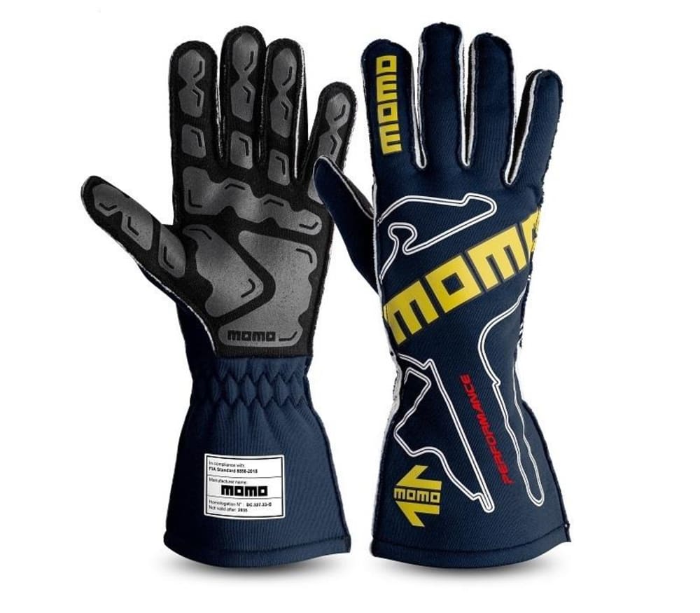 FIA kjørehansker
utvendige sømmer