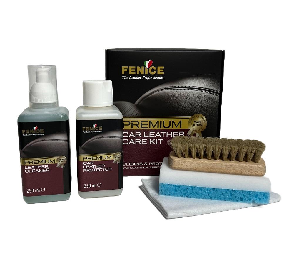Skinnpleiesett
Leather Car Care