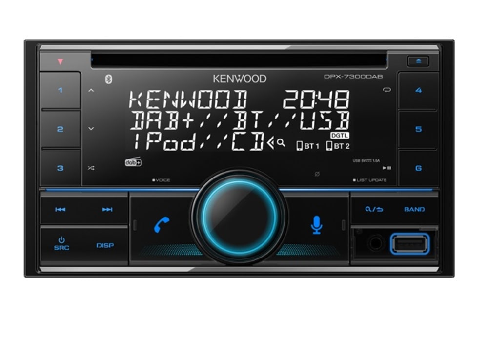 Universal Kenwood Bluetooth
DAB+ radio/CD-spiller