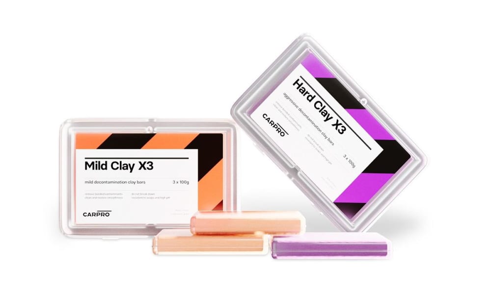 Clay/leire sett
3 x 100 gram