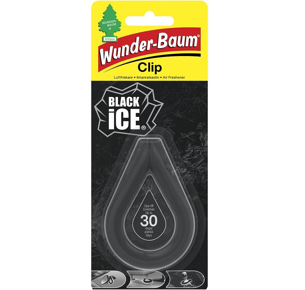 Wunder-Baum Clip 
Black Ice