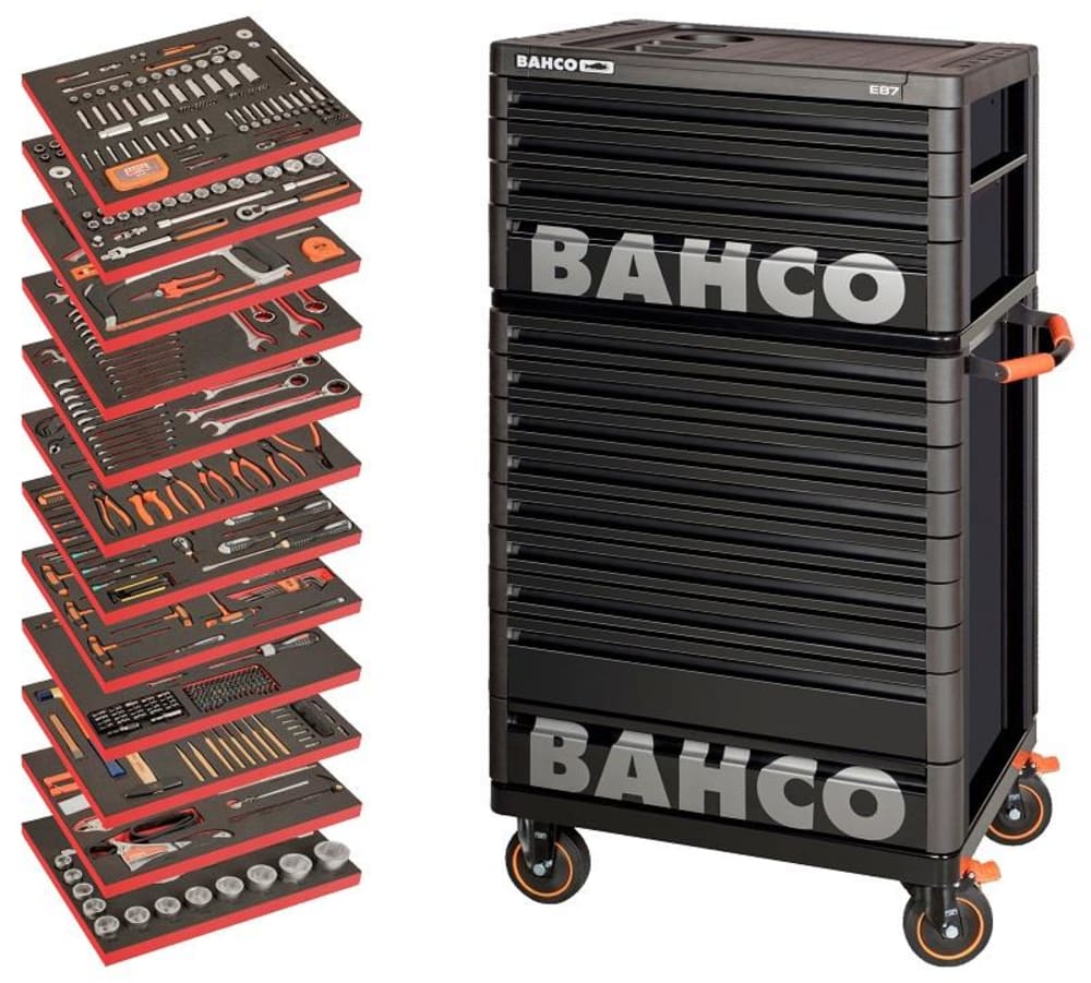 Verktøyvogn XLARGE
13 skuffer 556 deler