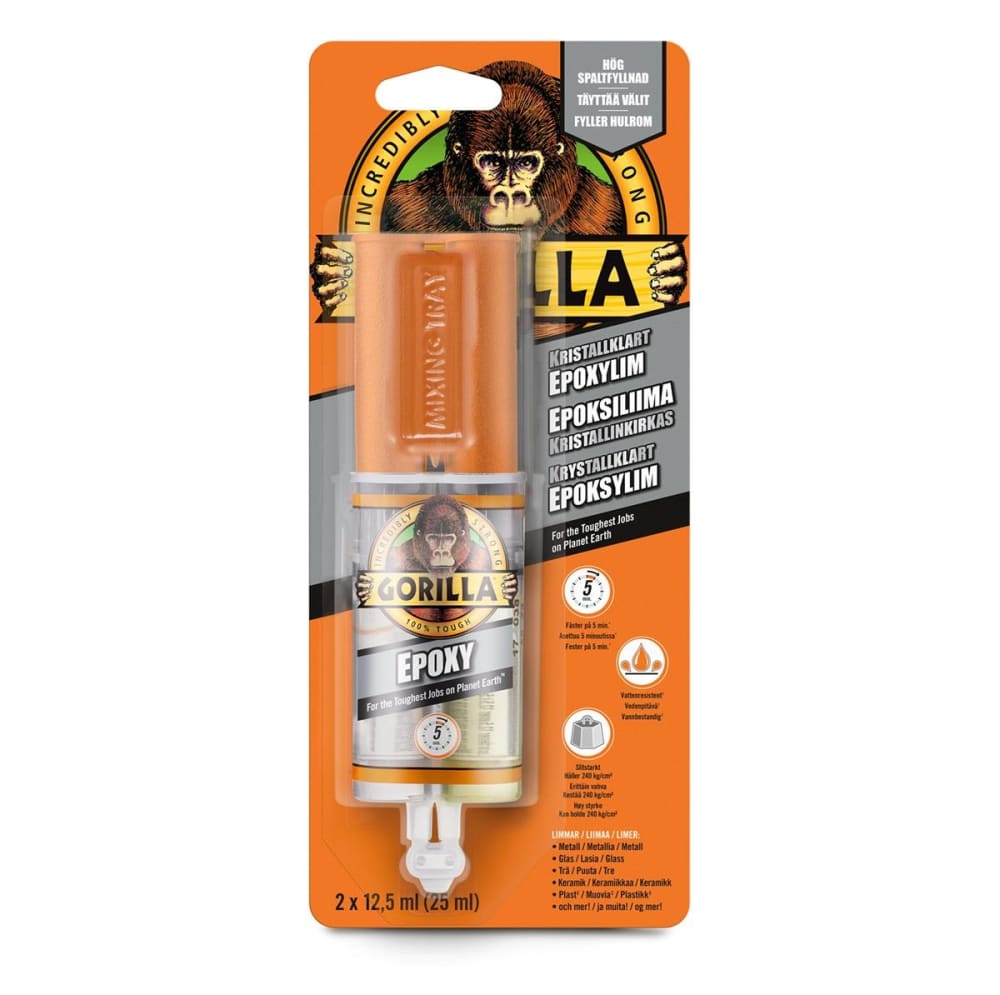 2-komponent lim
Gorilla Glue Epoxy