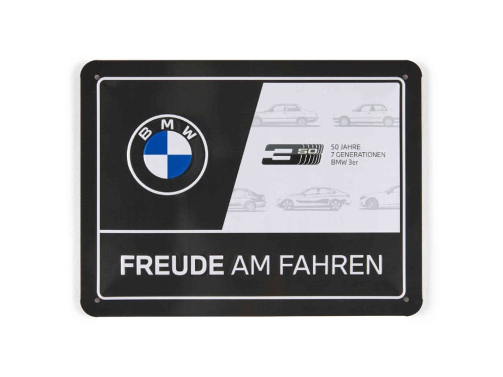 BMW Metall Skilt
Freude Am Fahren